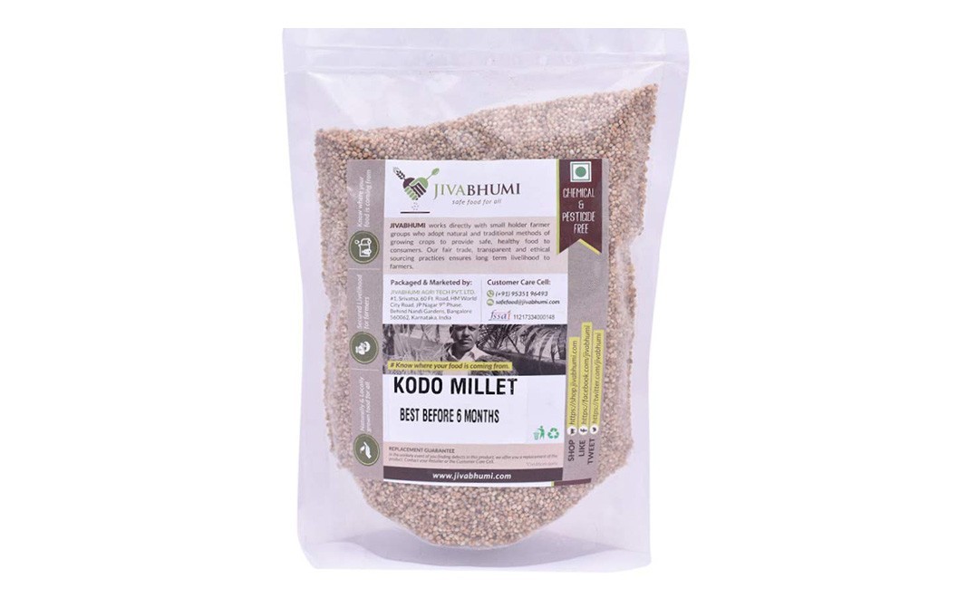 JivaBhumi Kodo Millet    Pack  1 kilogram